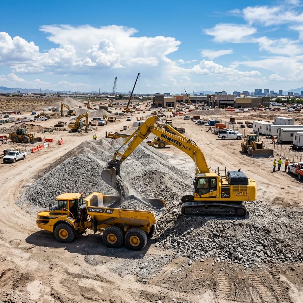 Contact EN Aggregates for construction material quotes and delivery scheduling